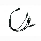 Extended power cable spliter with 4 connectors  Model: PE-104