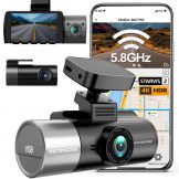 Novatek 3CH Dash Camera 4K+1080P WiFi GPS Model V58